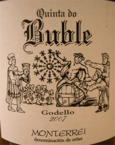 Etiqueta del vino Blanco 