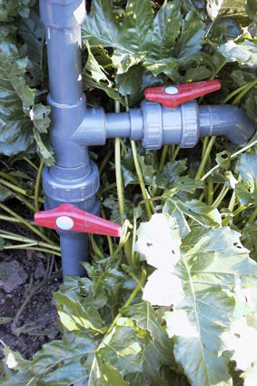 Llave de paso. Foto: Alberto Nanclares.