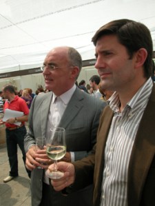 J. Jiménez Alcalde de Verín y Samuel Juárez Conselleiro de Medio Rural